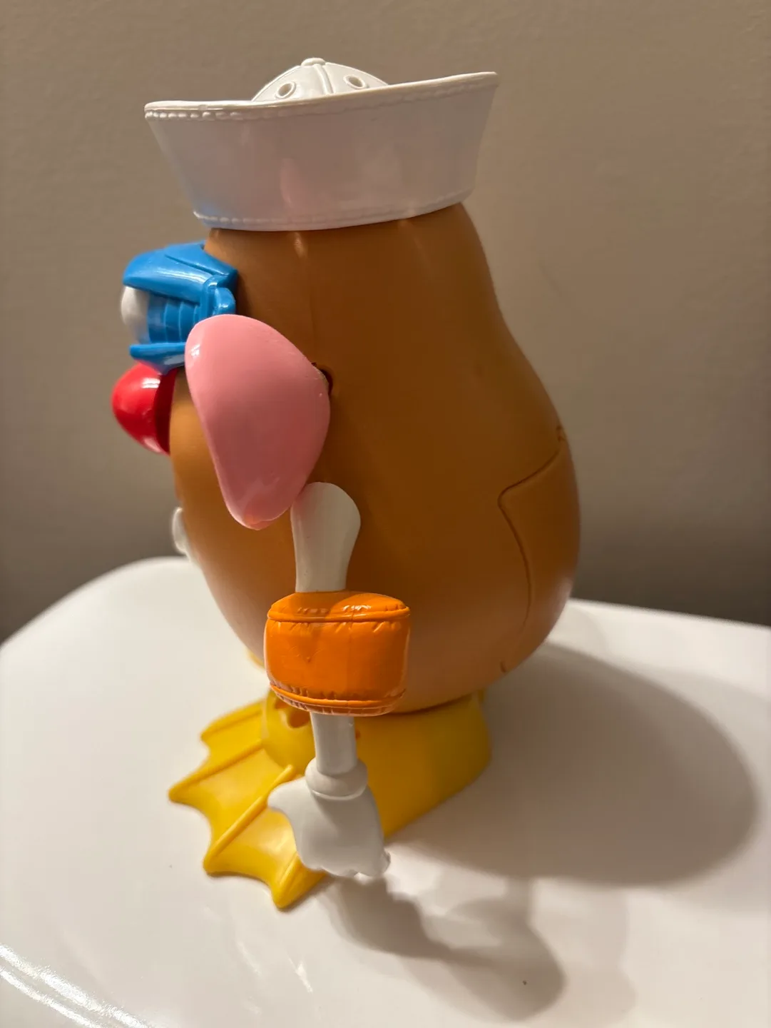 Vintage Mr. Potato Head Sailor bath Toy image indicator(2)