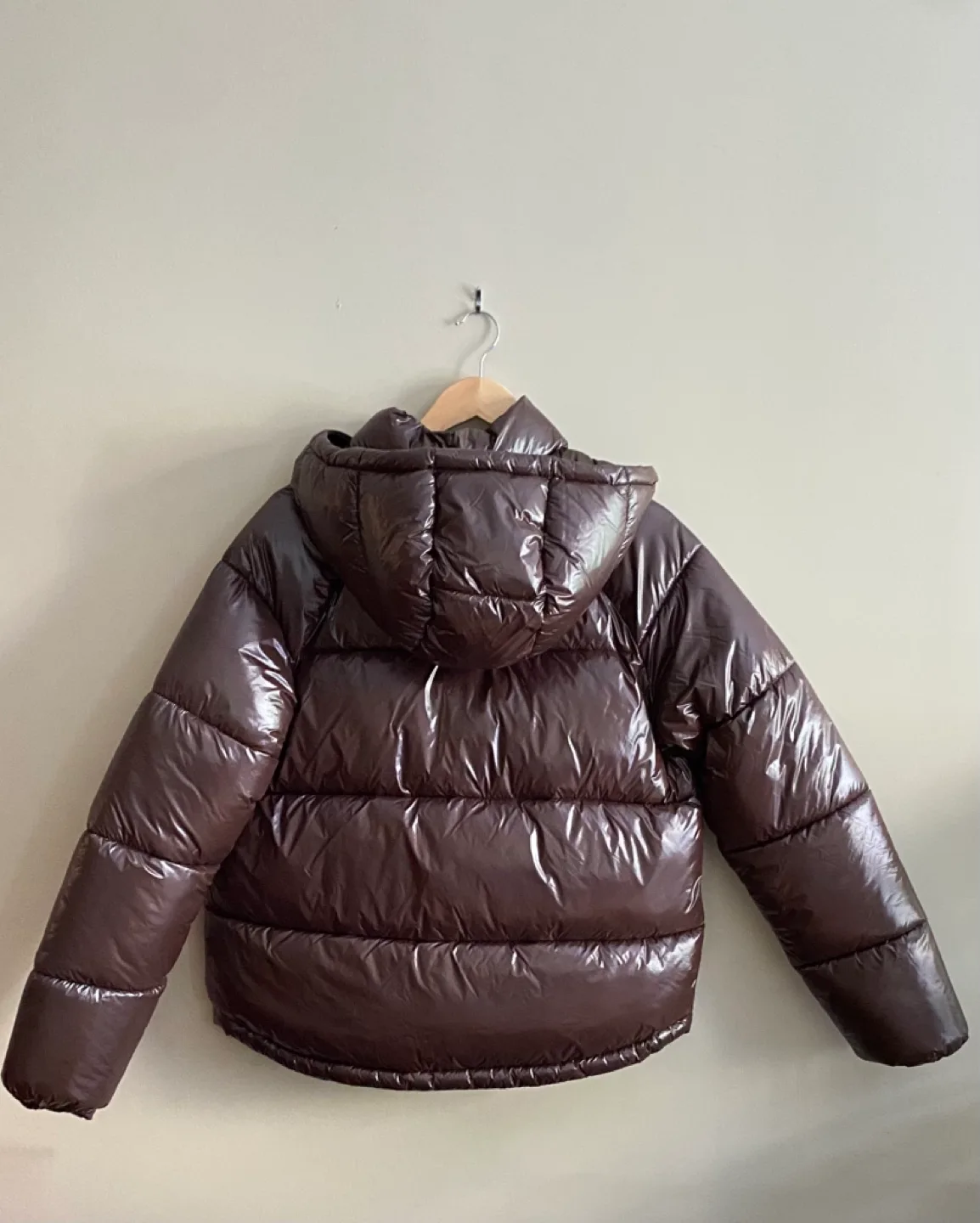 No Boundaries Brown Puffer Jacket - Size M/M image indicator(2)