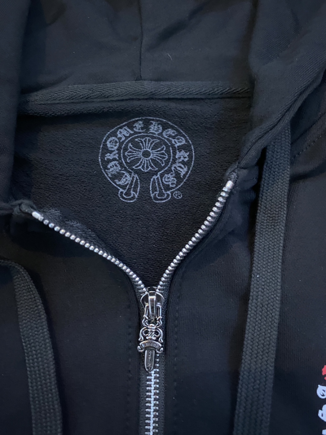 Chrome Hearts Zip-Up Hoodie - photo 3