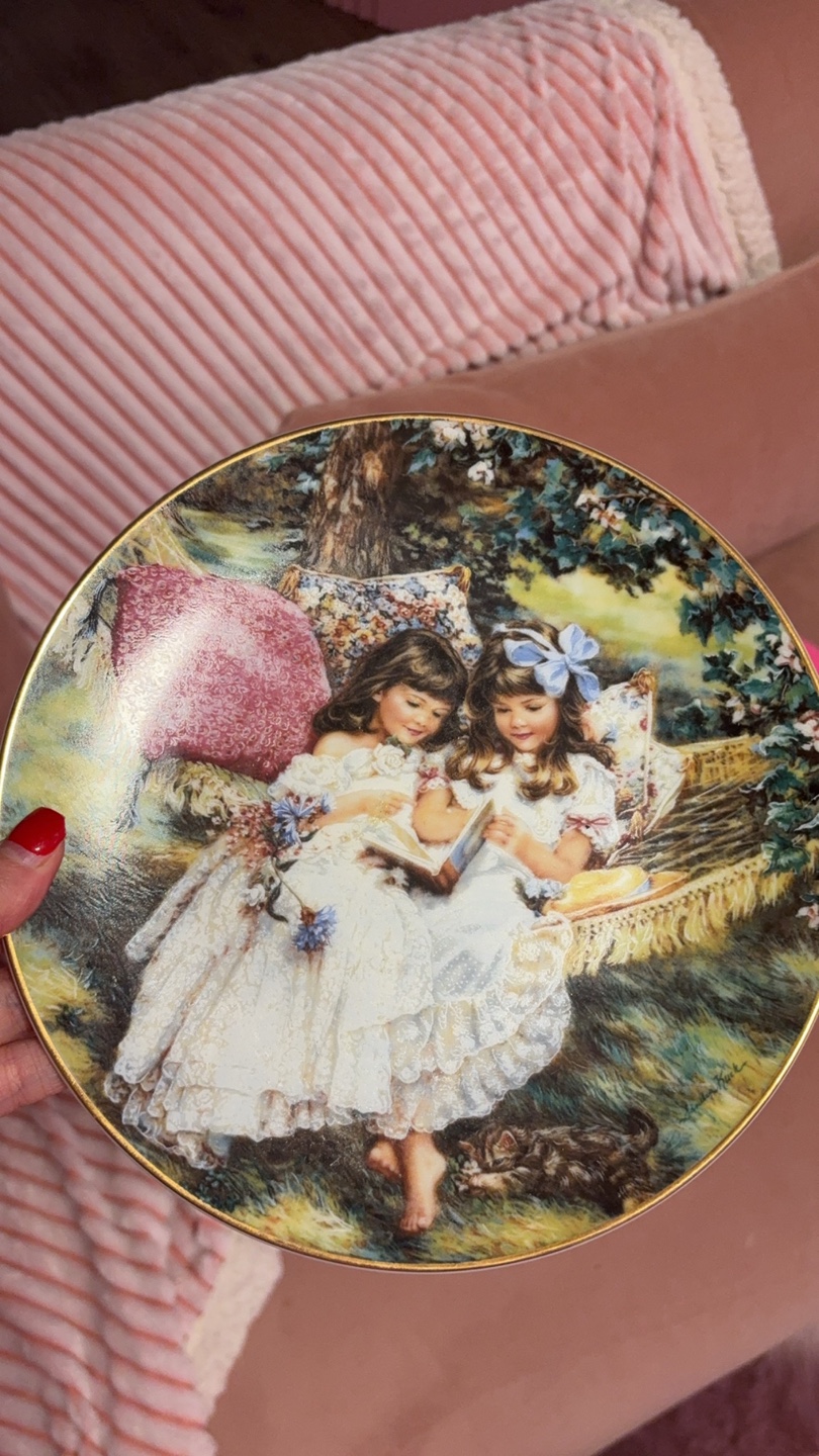 Storybook Memories Collector Plate by Sandra Kuck