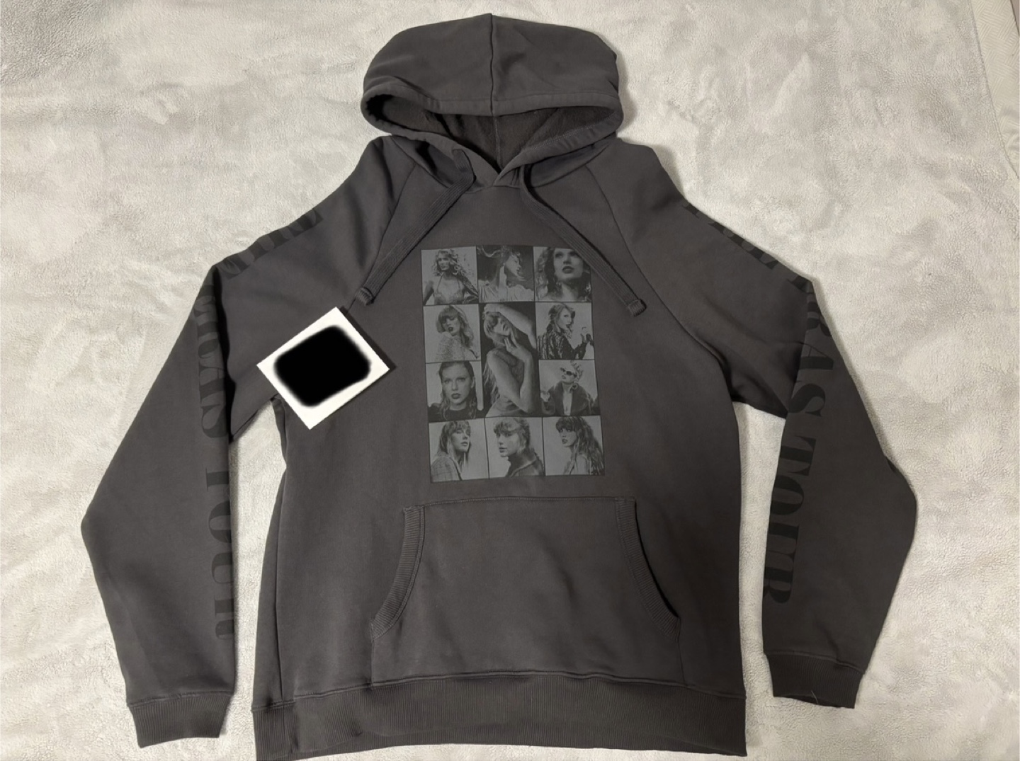 Taylor Swift Eras Tour Charcoal Hoodie - Size L