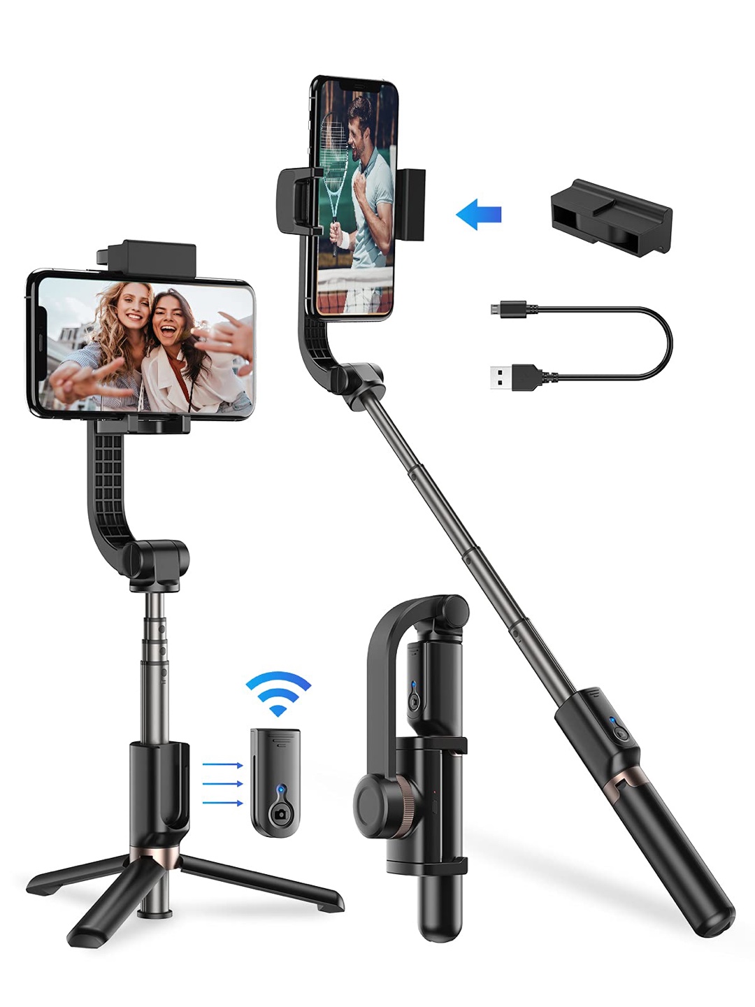 Gimbal/Selfie Stick for Smartphone - photo 2