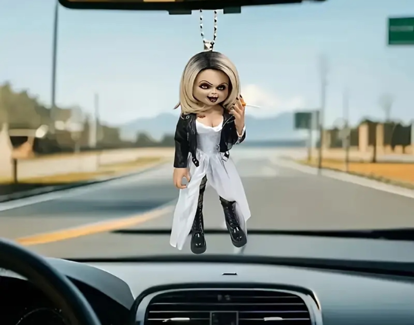 Tiffany Valentine Chucky's Bride Car Charm