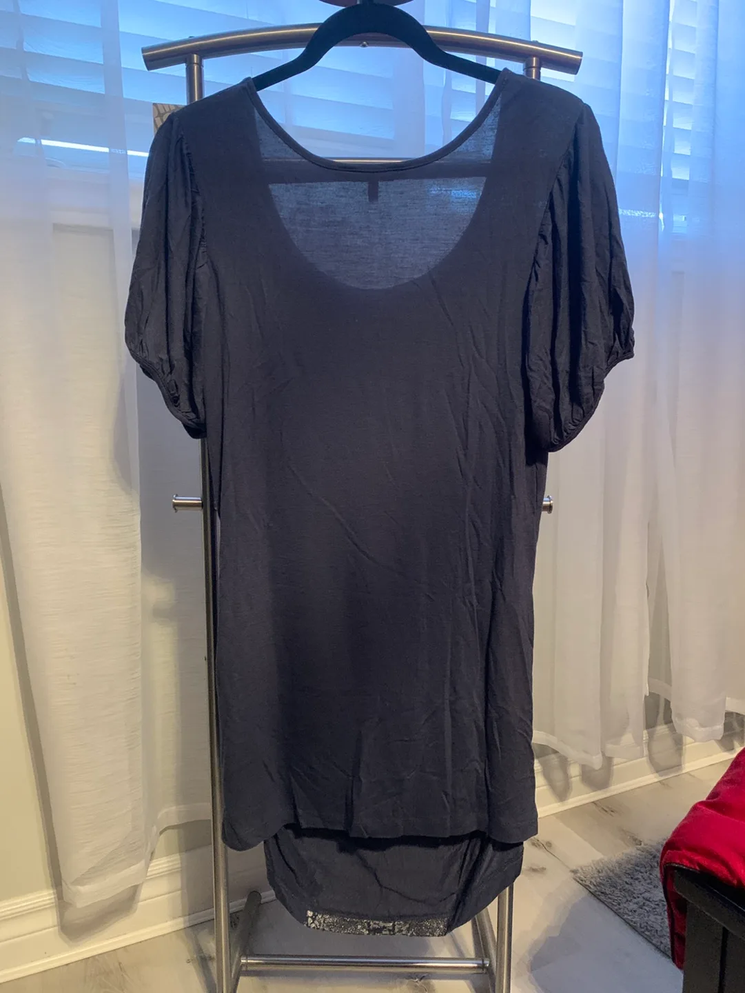 C.L.Essentials Snakeskin Print Tunic - Size XL image indicator(2)