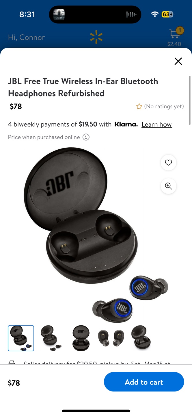 JBL Free True Wireless In-Ear Bluetooth Headphones - photo 3