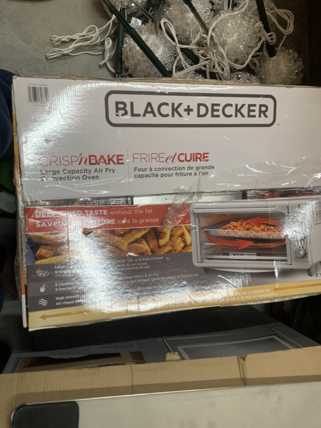 Black+Decker Crisp'nBake Large Capacity Air Fry Convection Oven