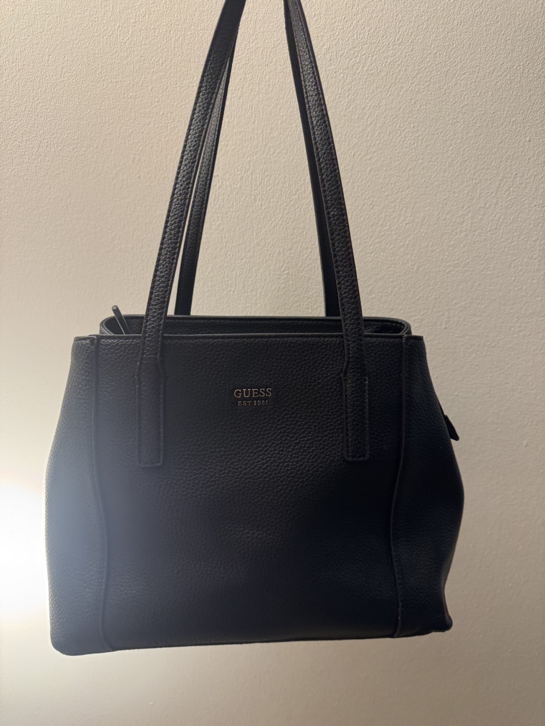 Guess Black Tote Bag with Minor Handle Damage