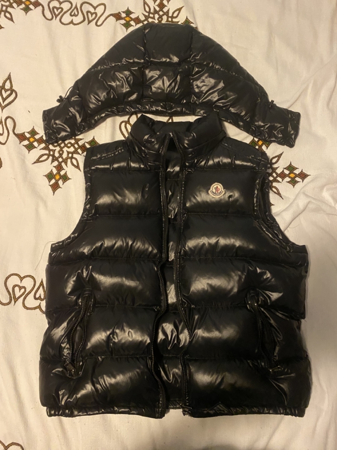 Moncler Black Puffer Vest - photo 3