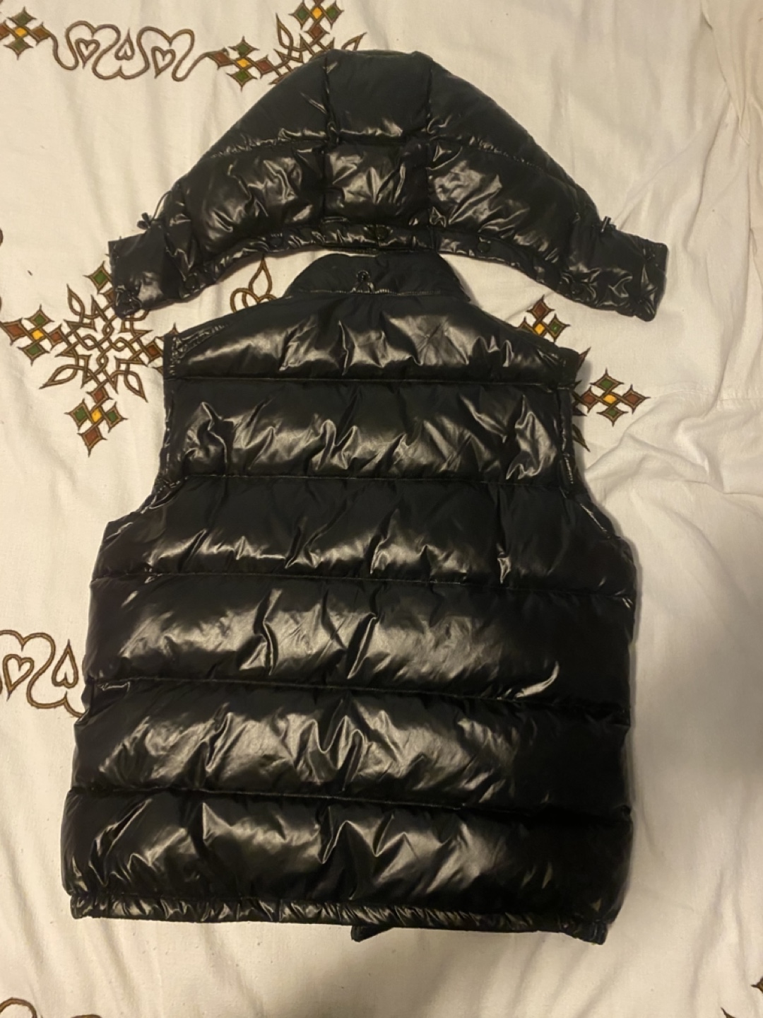 Moncler Black Puffer Vest - photo 4