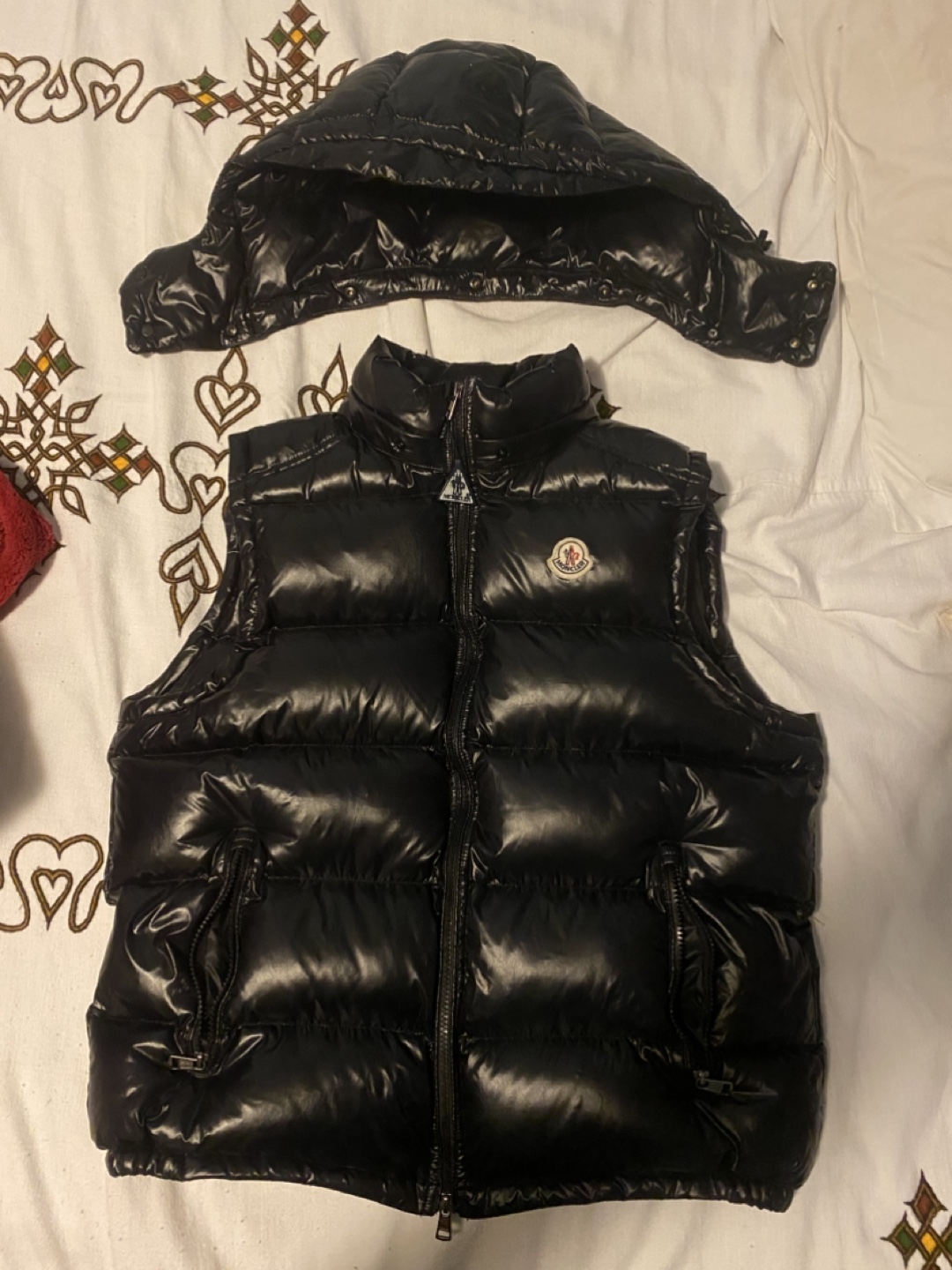 Moncler Black Puffer Vest - photo 2