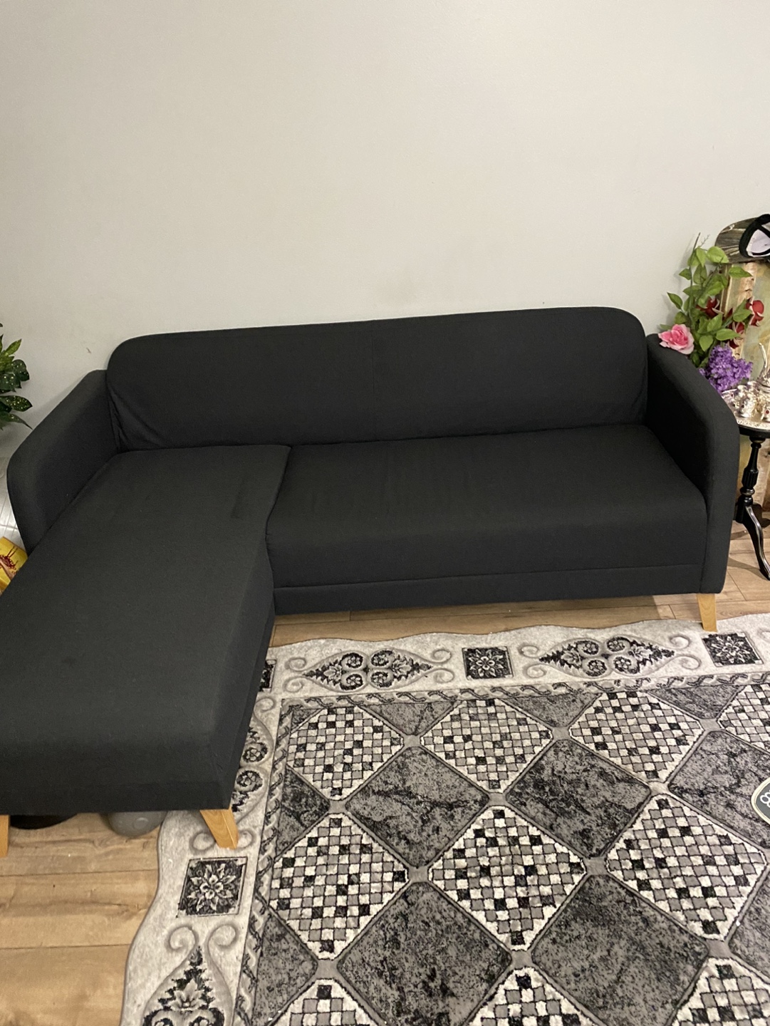 Dark Grey Sectional