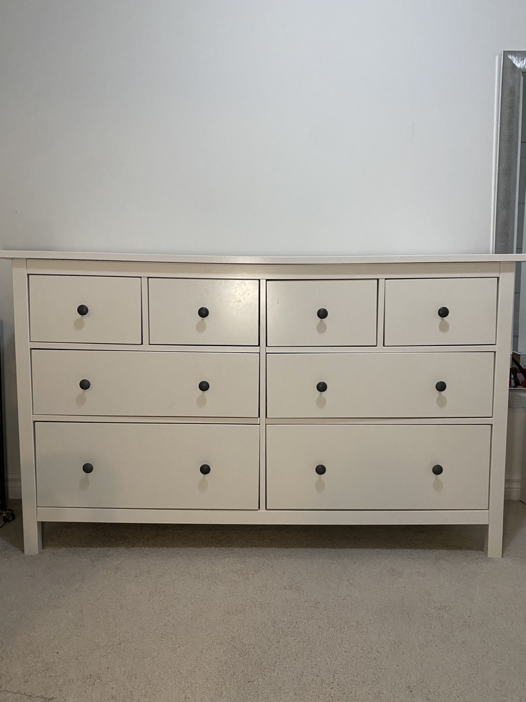 IKEA MALM 8-Drawer Dresser - White