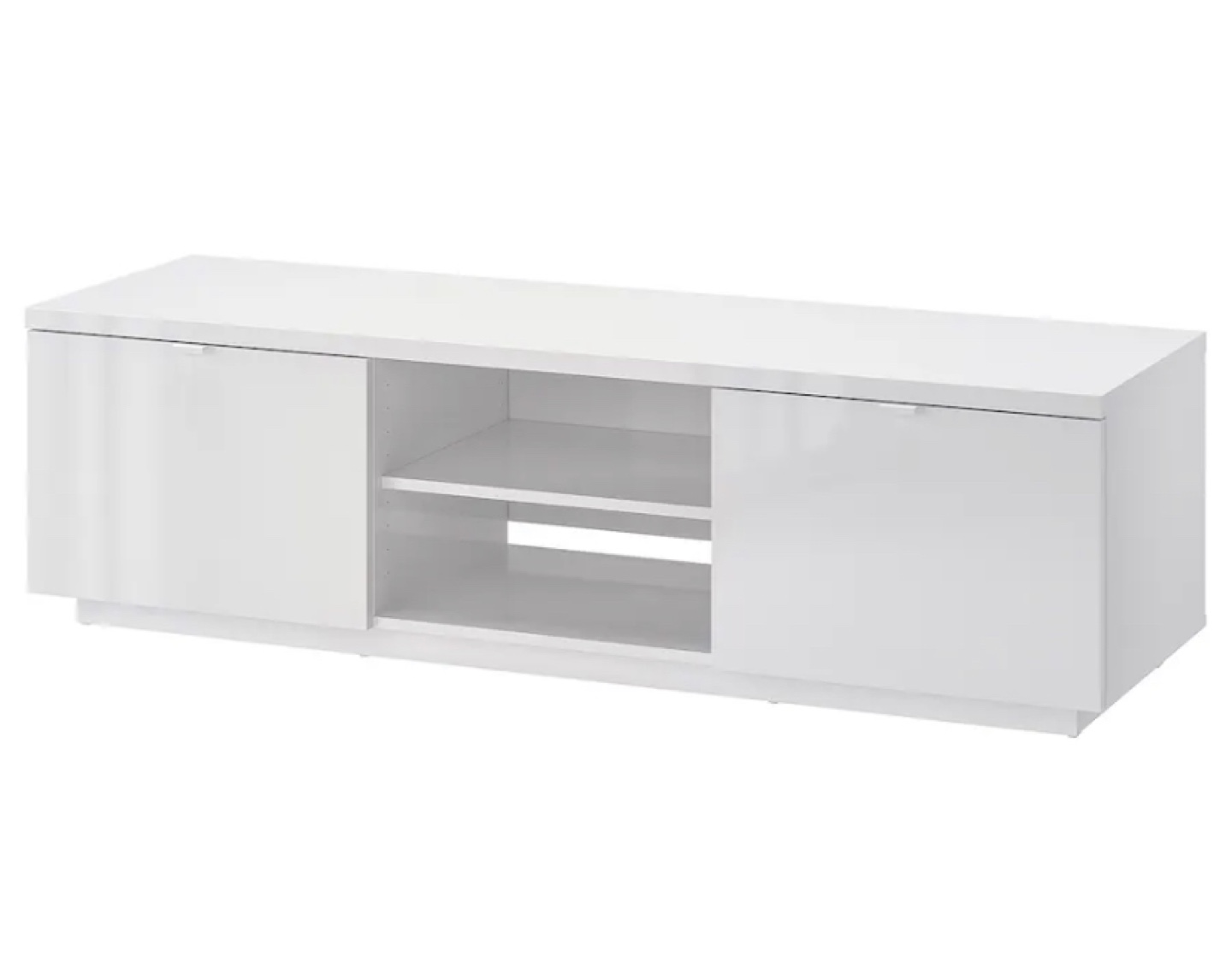 White TV Stand Media Console