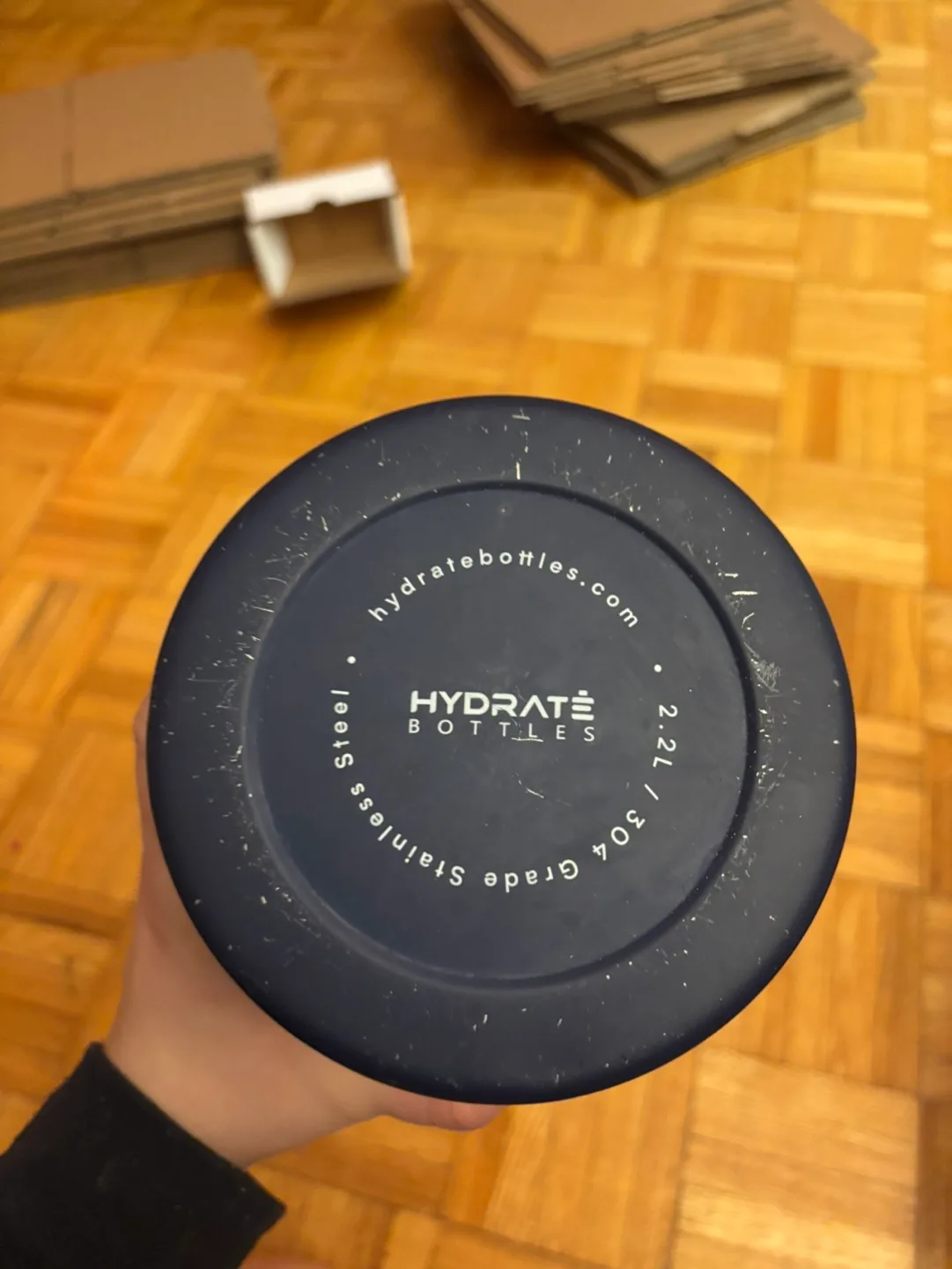 Hydrate Bottle - 2L Navy Blue image indicator(3)