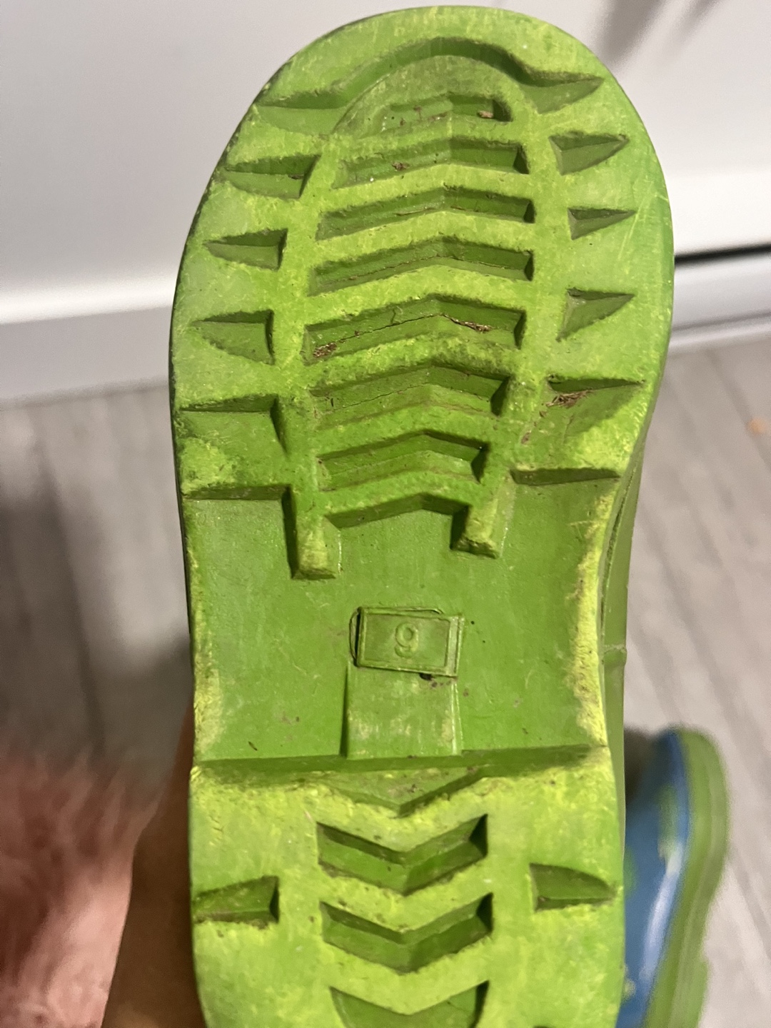 Kids' Frog Rain Boots - Size 9 - photo 4