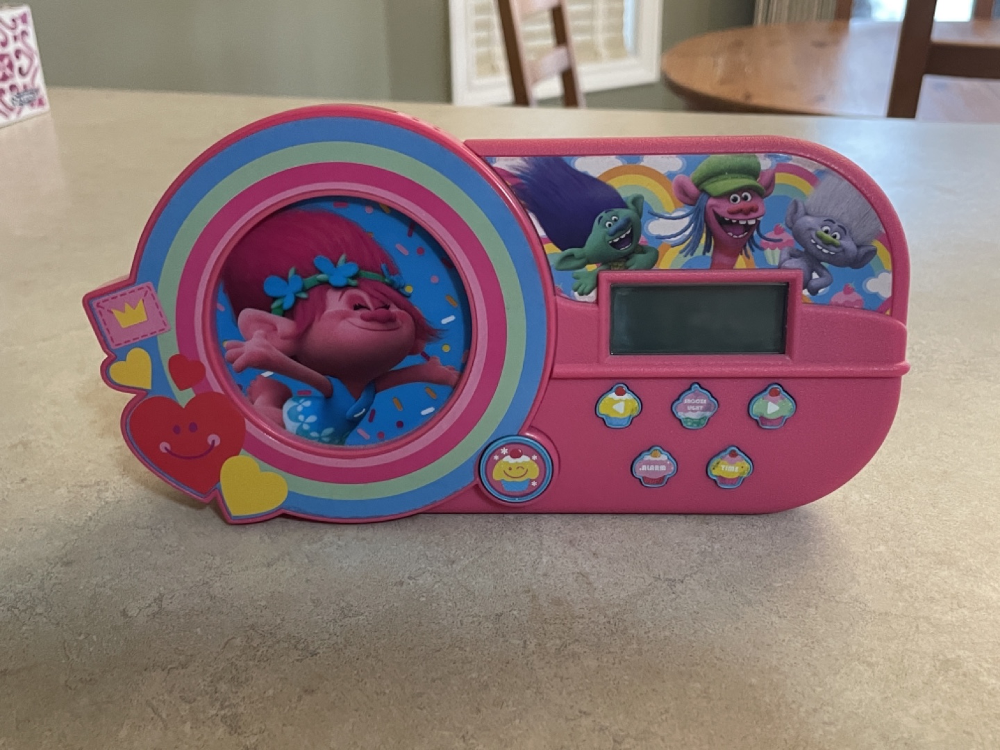 Trolls Kids Alarm Clock