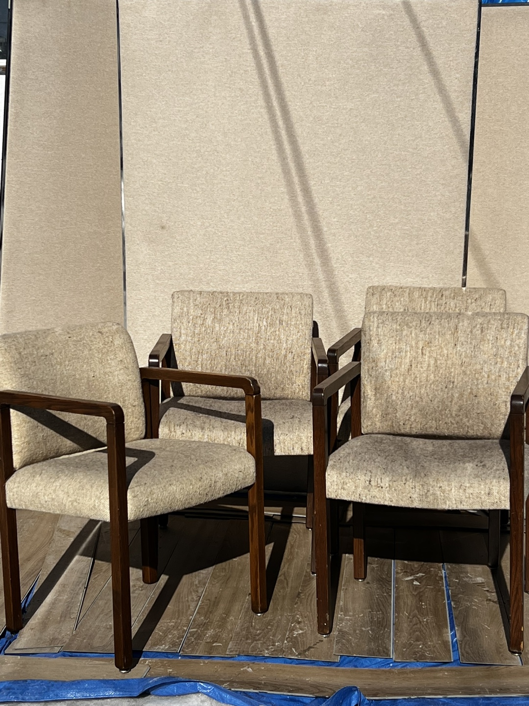 Set of Four Mid-Century Modern Armchairs - photo 3