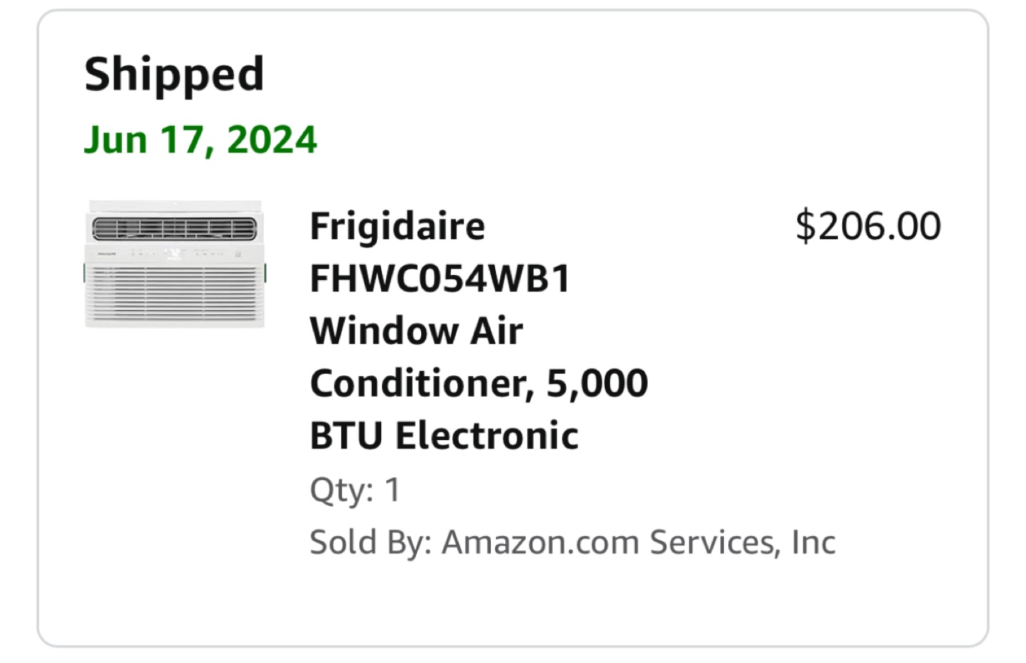 Frigidaire 5,000 BTU Window AC 🧡 - photo 3