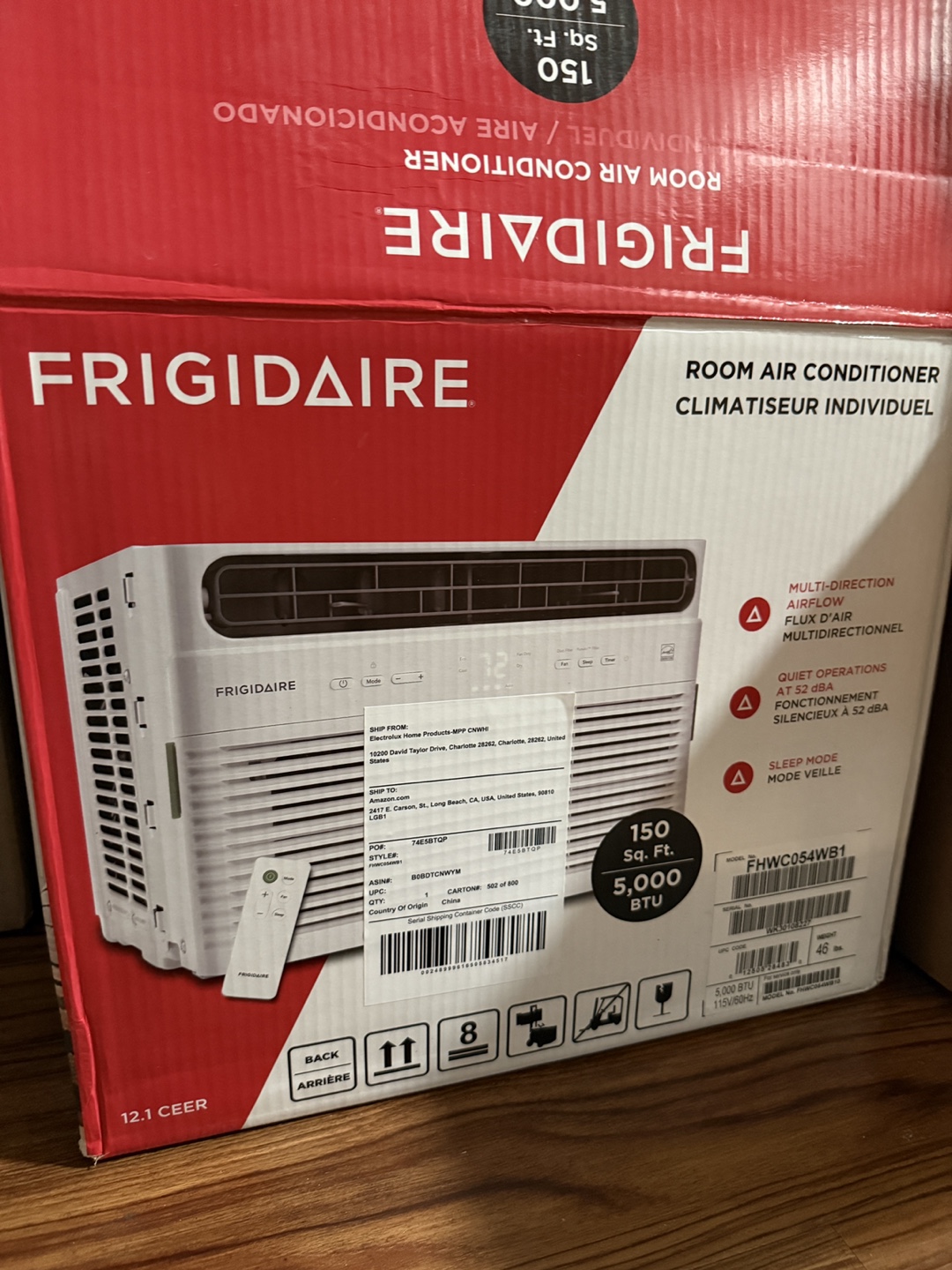Frigidaire 5,000 BTU Window AC 🧡 - photo 2