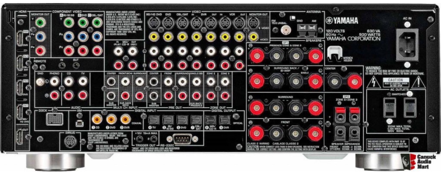 Yamaha HTR6290 7.1-Channel AV Receiver - photo 2