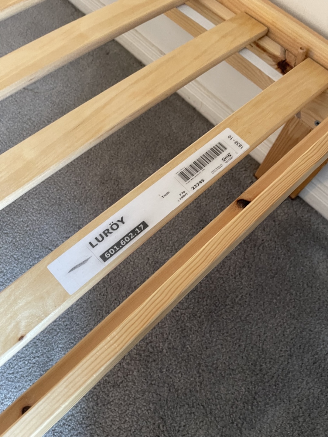 IKEA Luroy Twin Bed Frame - photo 2