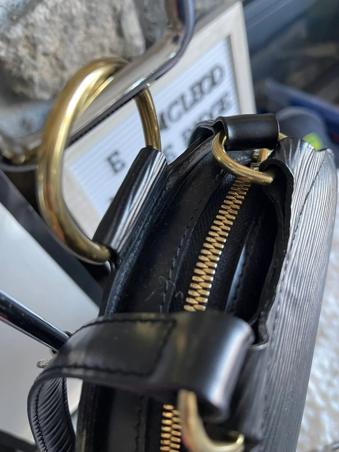 Louis Vuitton Mabillon Epi Leather Backpack 🧡 image indicator(2)