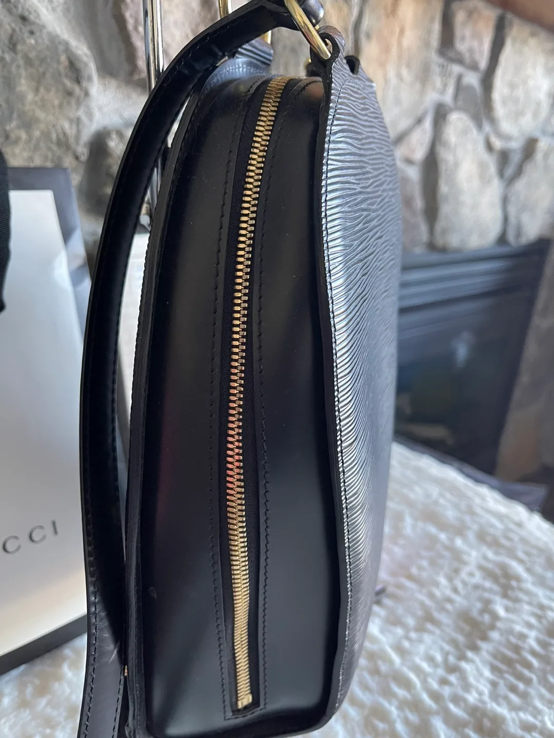 Louis Vuitton Mabillon Epi Leather Backpack 🧡 image indicator(4)