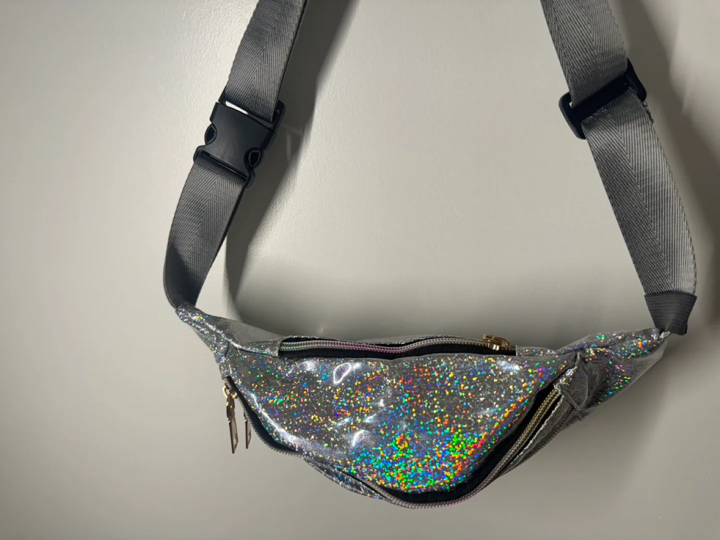 Silver Glitter Fanny Pack image indicator(3)