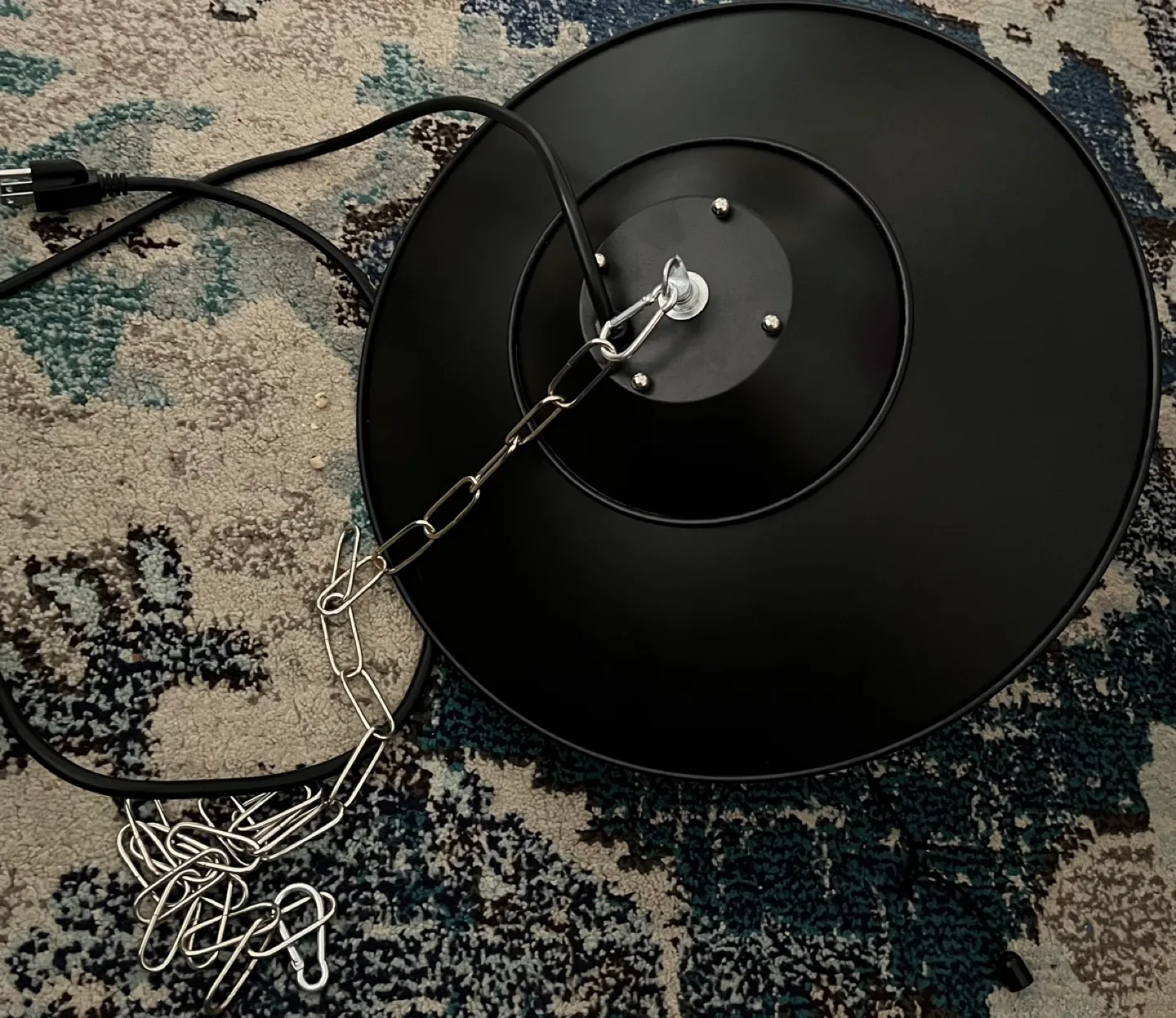 Outdoor Patio Heater - 1500W Electric Hanging Heater image indicator(2)