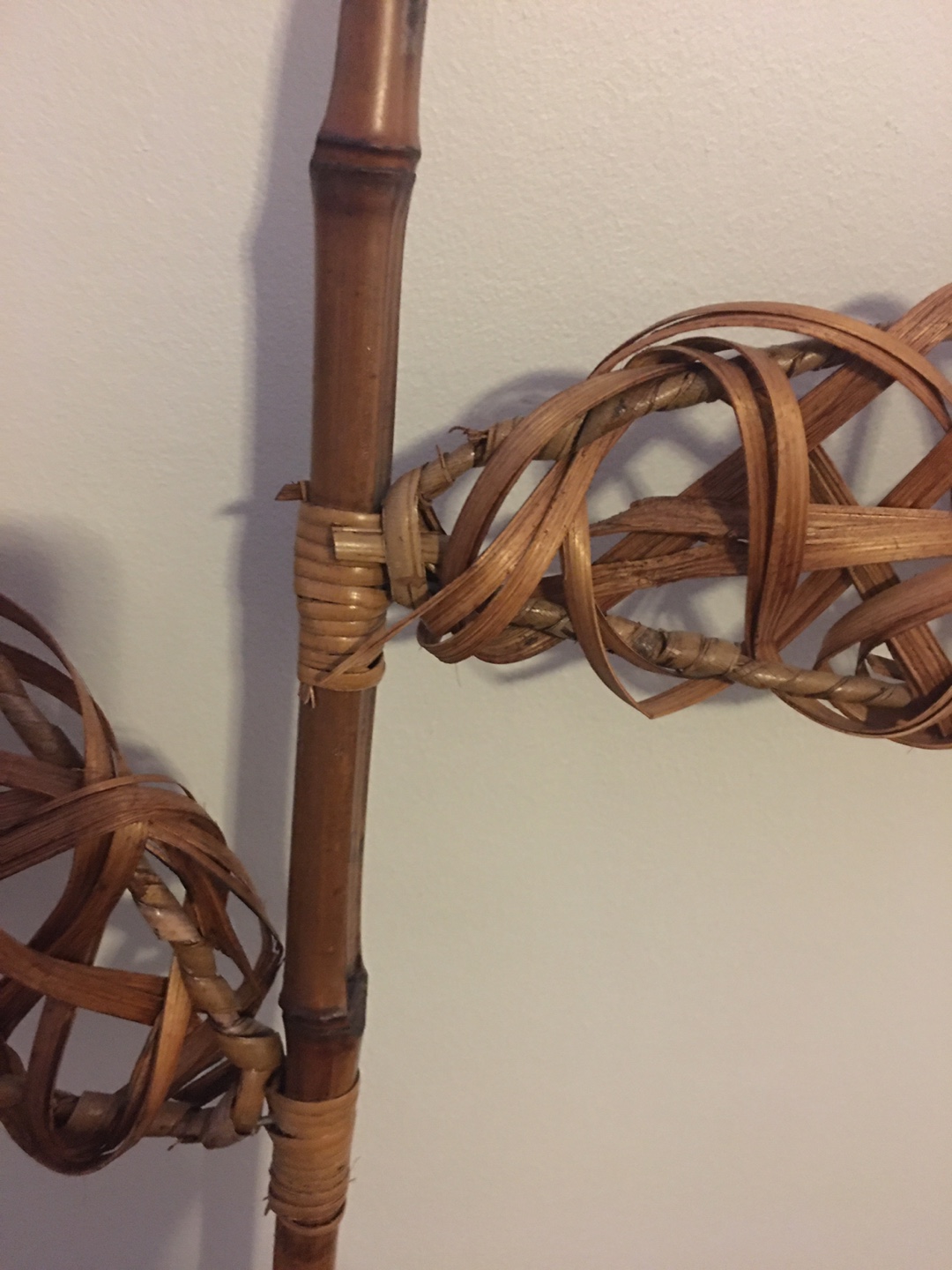 Unique Woven Bamboo Wall Hanging - photo 4