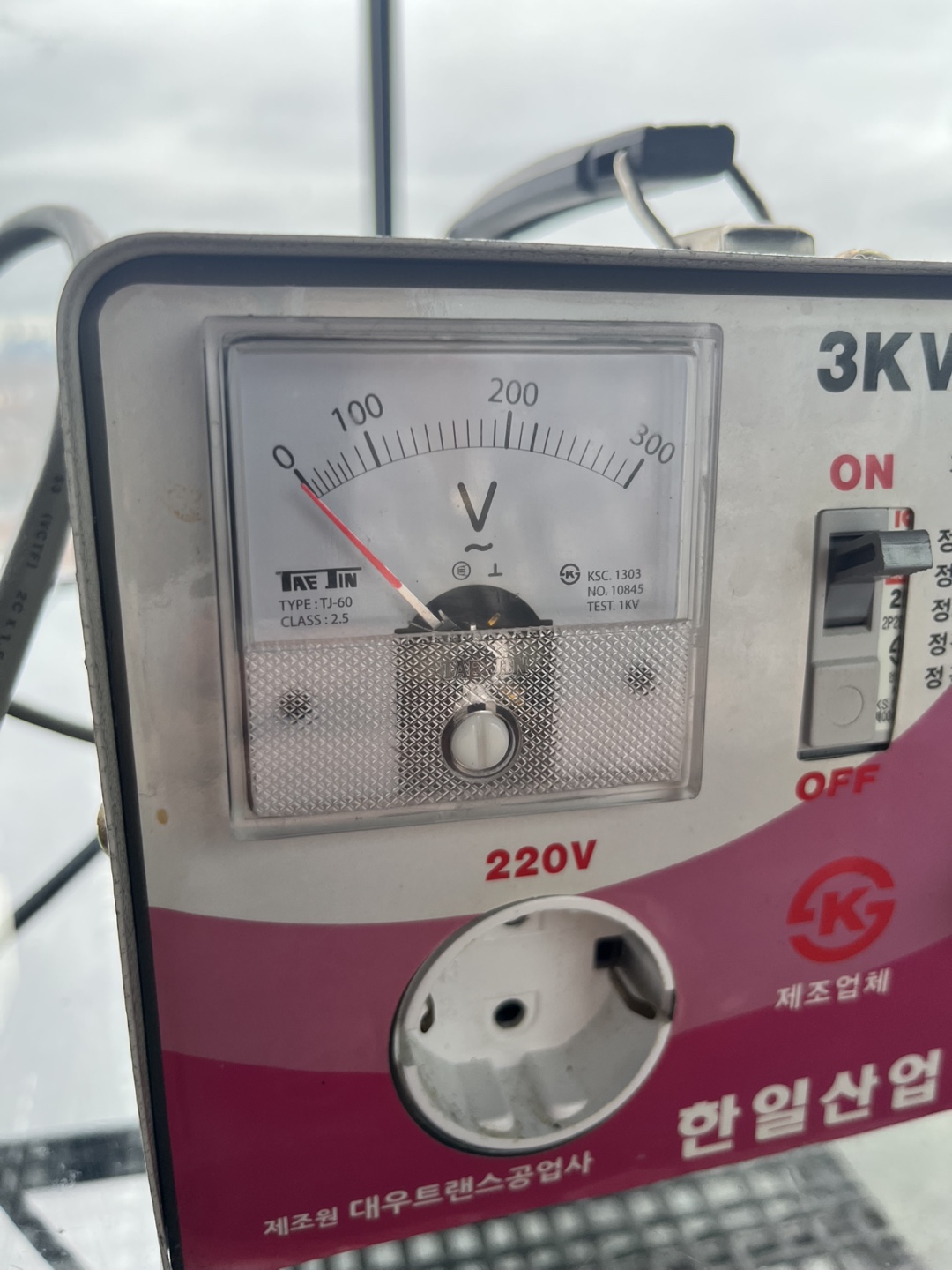 3KVA Up Transformer - Made in Korea - photo 3