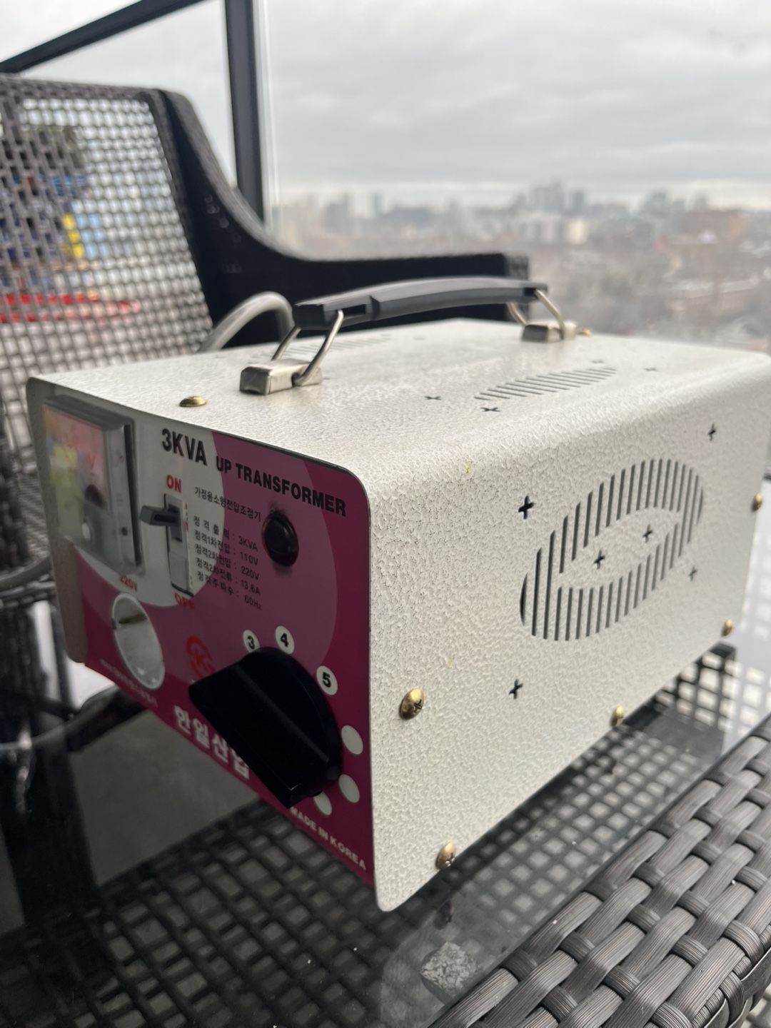 3KVA Up Transformer - Made in Korea - photo 2