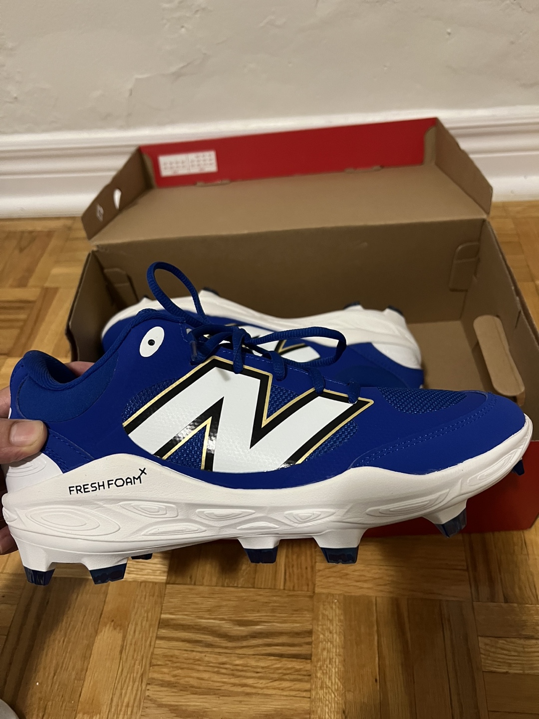 New Balance Fresh Foam 3000v7 Molded Baseball Cleats - Size 10.5 - photo 2