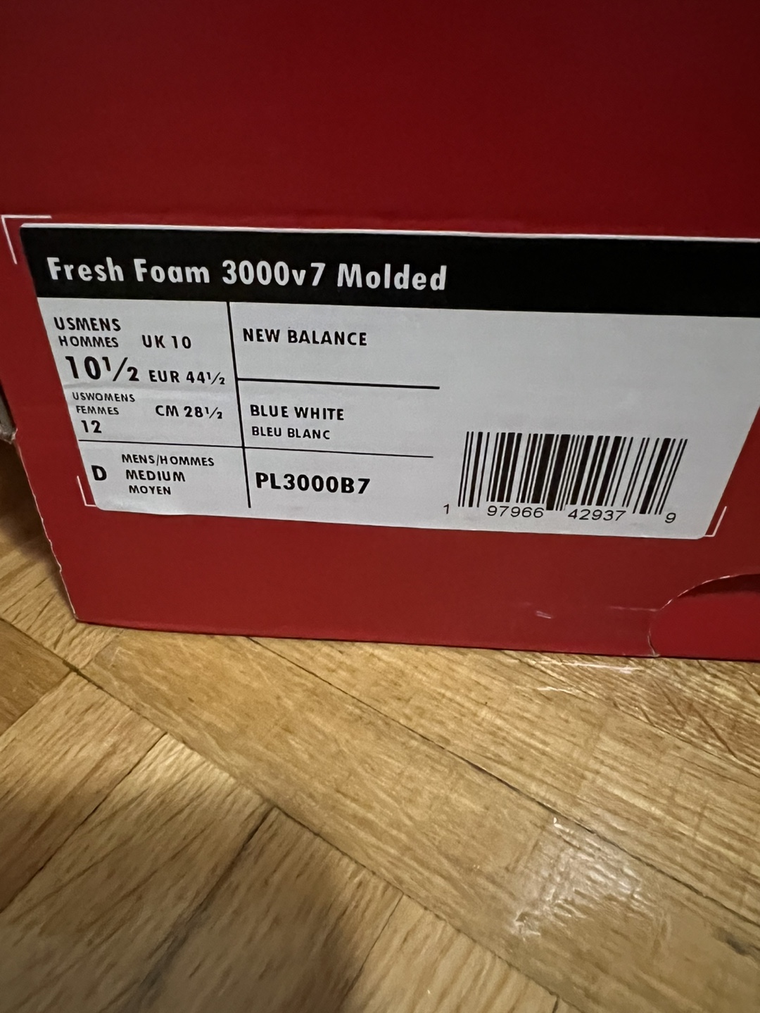 New Balance Fresh Foam 3000v7 Molded Baseball Cleats - Size 10.5 - photo 4
