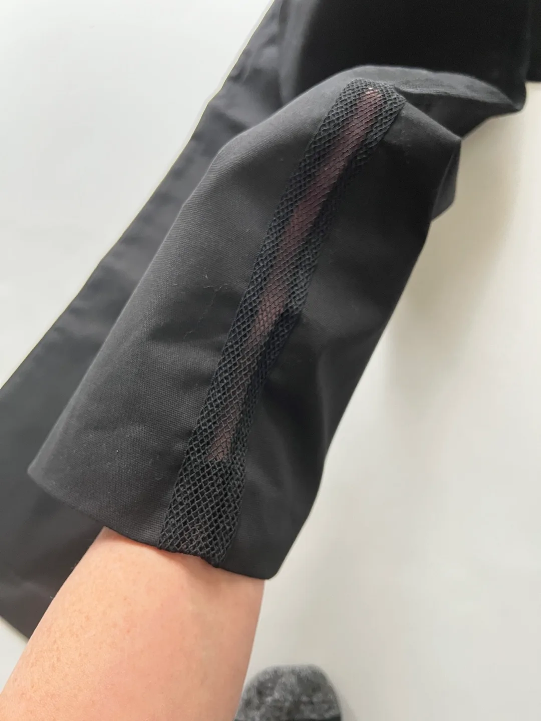 Black RK Pants with Mesh Detail image indicator(4)