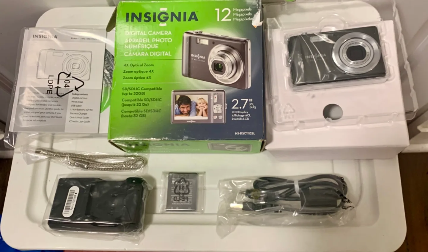 Insignia 12 Megapixel Digital Camera with Accessories image indicator(3)