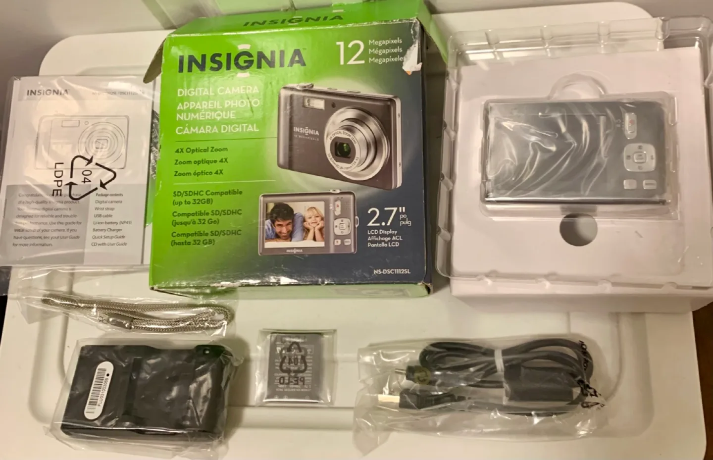 Insignia 12 Megapixel Digital Camera with Accessories image indicator(2)