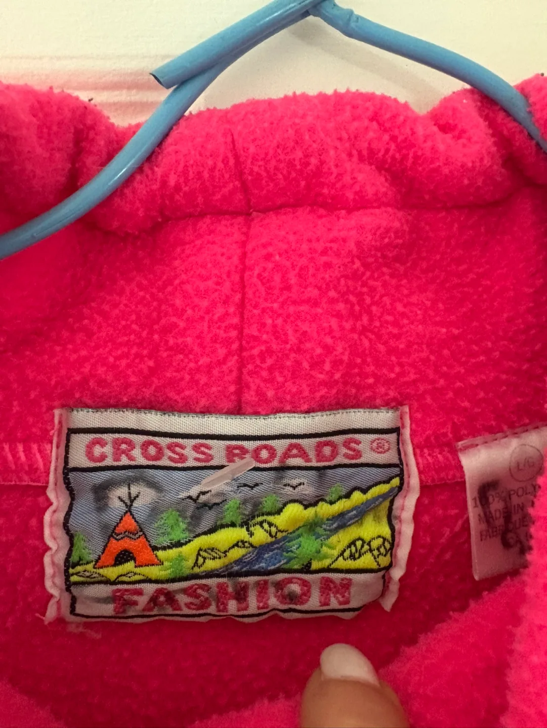 Vintage Crossroads Fashion Fleece Pullover Ski Jacket / Sweater image indicator(2)