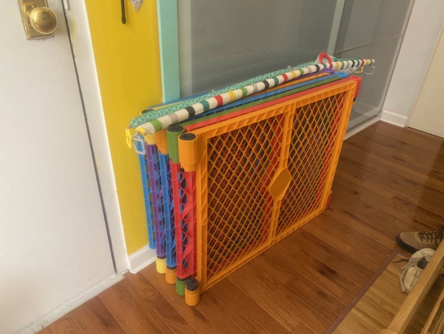 Free Baby Bundle: Playard, Clothes, and Mobile