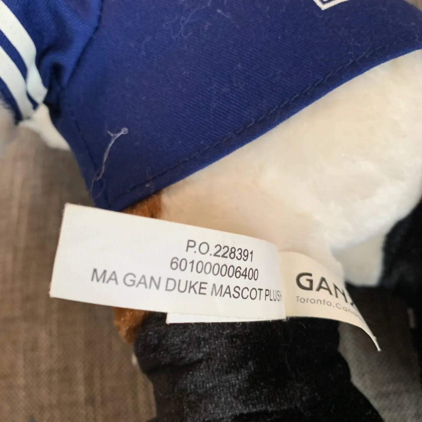 Toronto Marlies Duke Mascot Plush Toy image indicator(5)