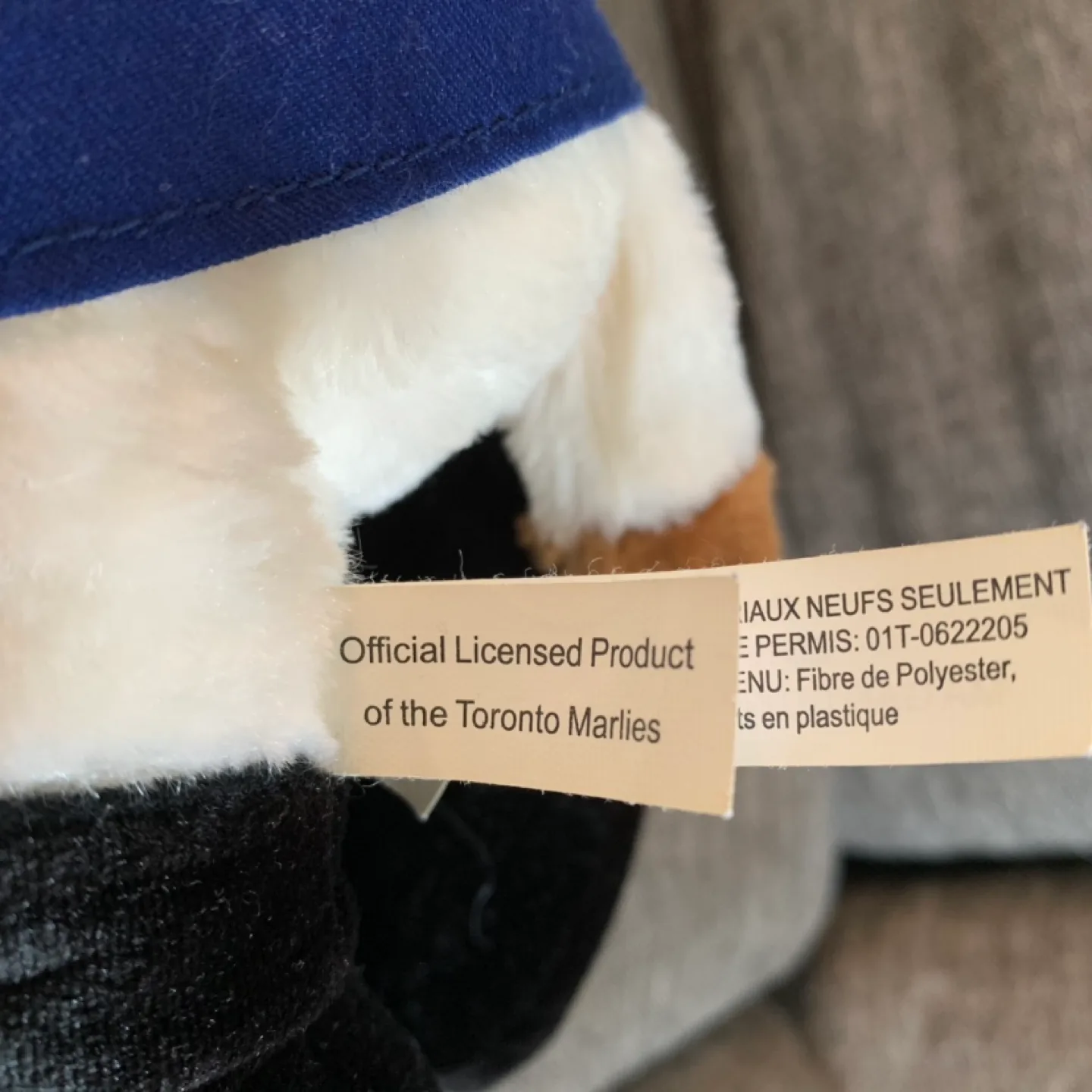 Toronto Marlies Duke Mascot Plush Toy image indicator(4)