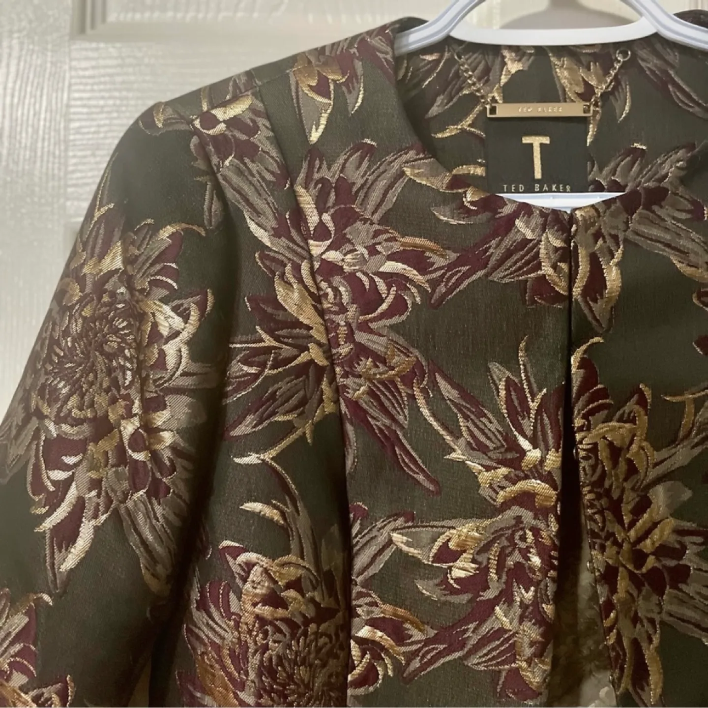 Ted Baker Lunga Cropped Blazer image indicator(6)