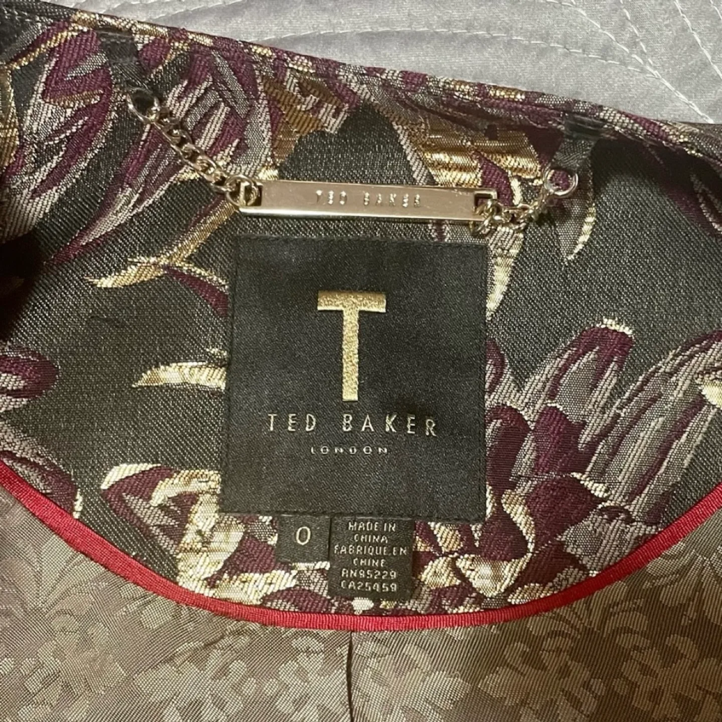 Ted Baker Lunga Cropped Blazer image indicator(9)