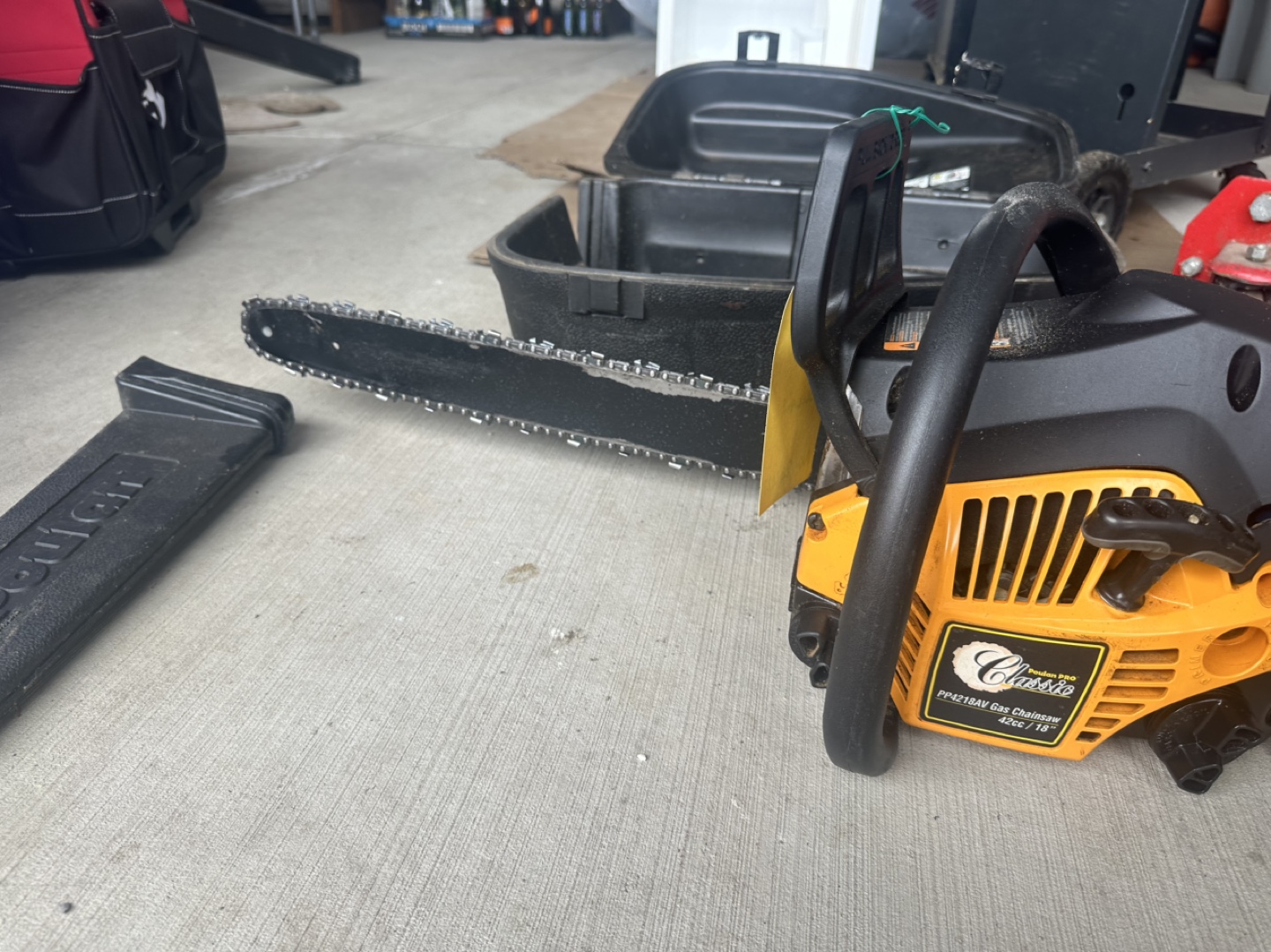 Poulan Pro 42cc Chainsaw with Case - photo 2