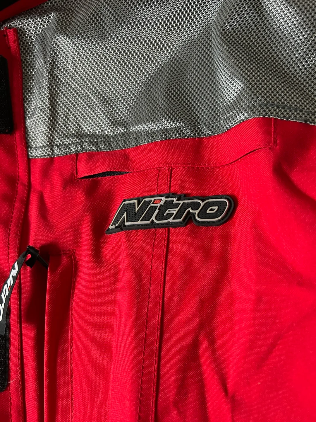 Nitro Racing Red Snowmobile Jacket - Size XL image indicator(3)