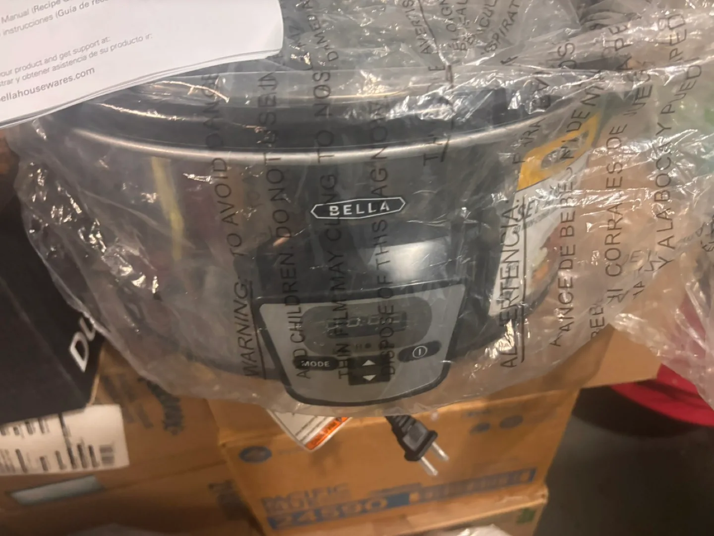 Bella 5Qt Programmable Slow Cooker image indicator(2)