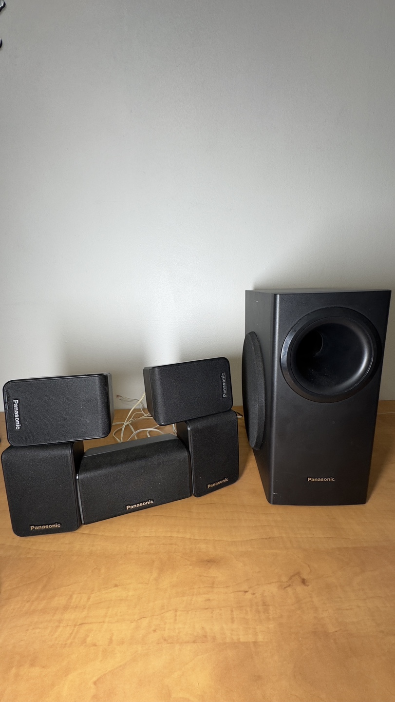 Panasonic 5.1 Home Theatre Speaker System