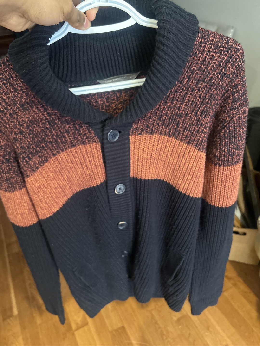 Men's Knit Cardigan Sweater - photo 3