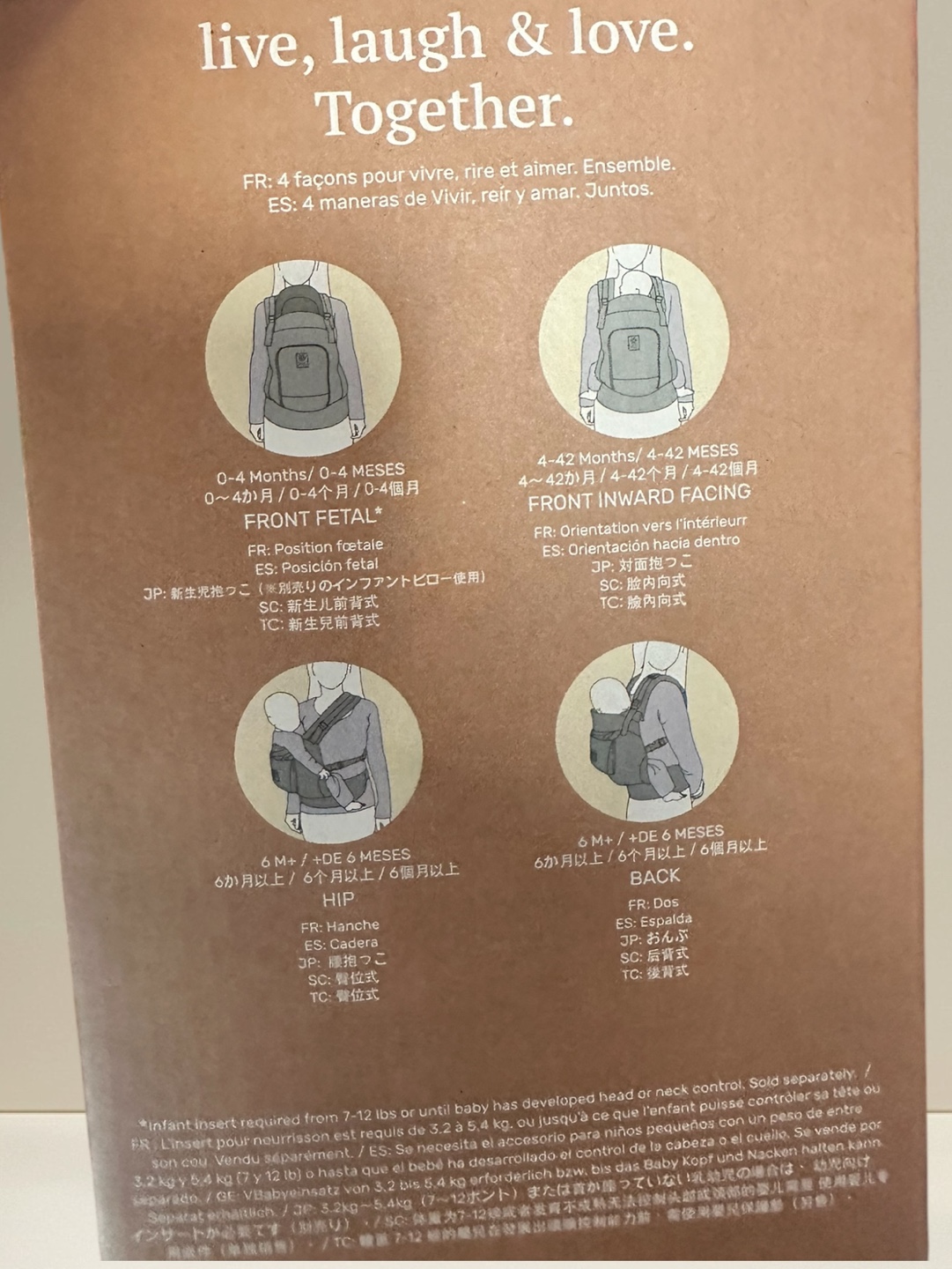 Lillebaby All Seasons Baby Carrier - Fundamentals - photo 3