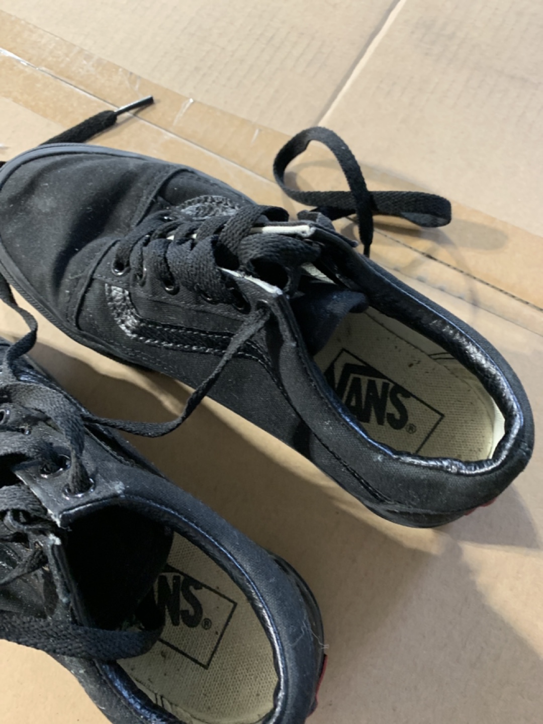 Vans Old Skool Black Canvas Sneakers - photo 2